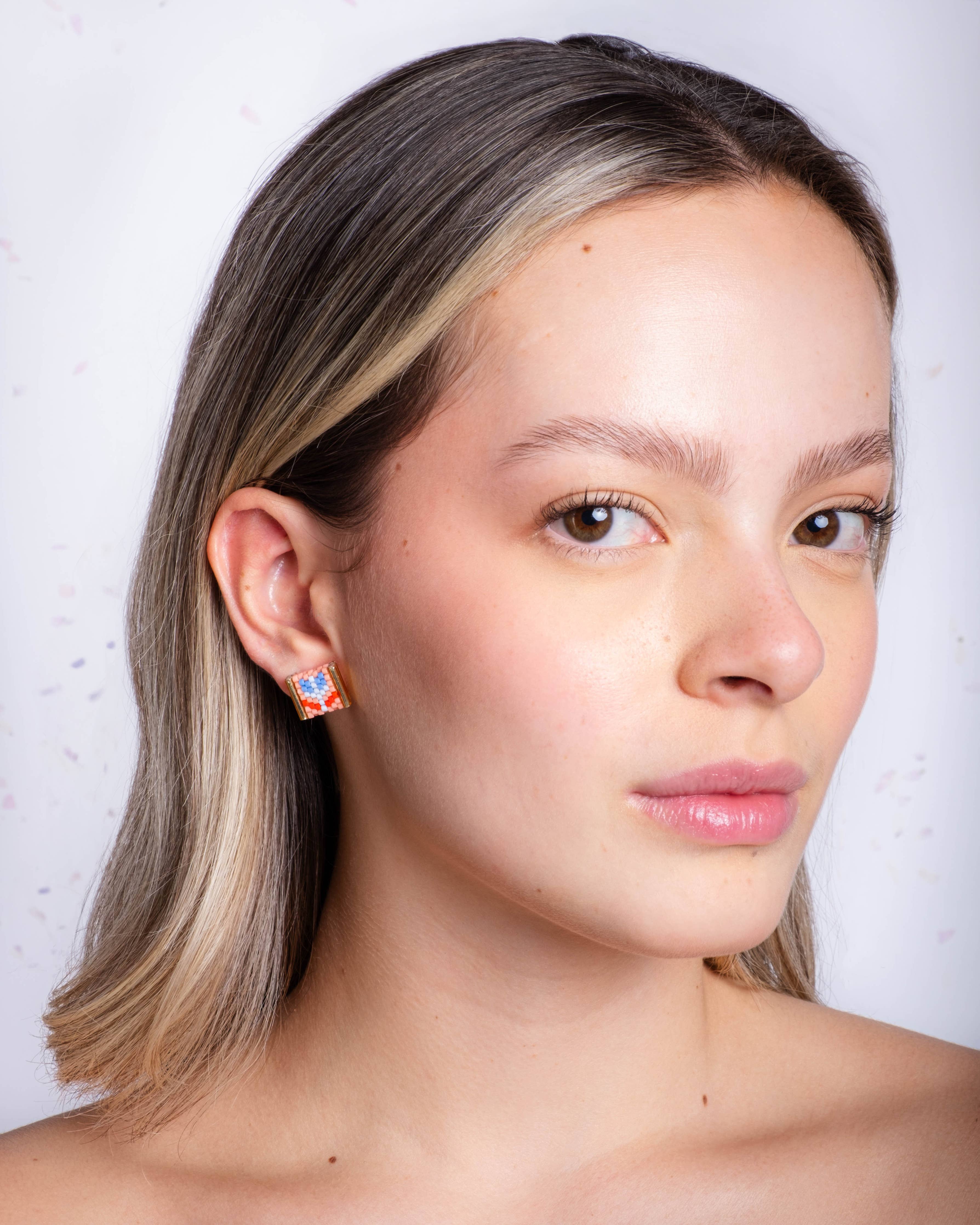 Tulip Stud Pack (Teal/Rust) - Image 3