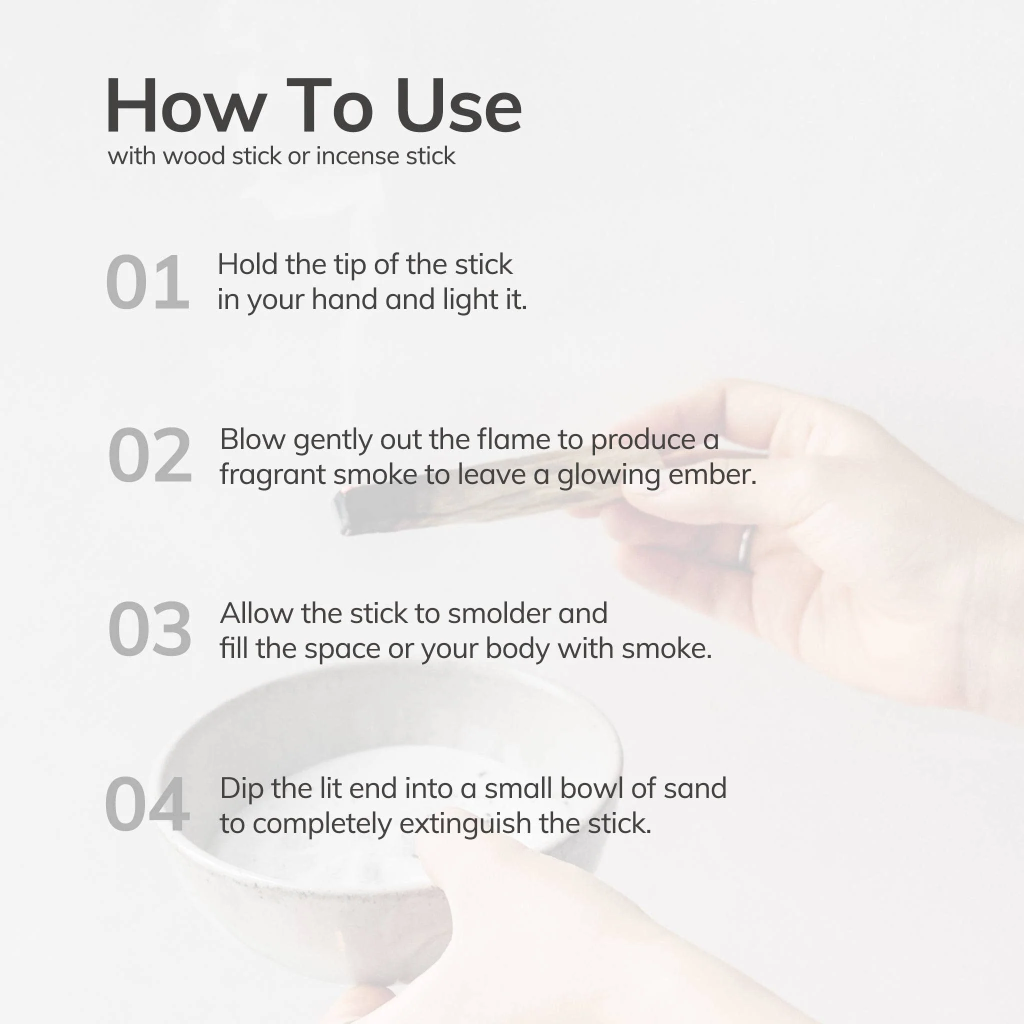Black Copal Hand-Rolled Incense Stick - Image 7