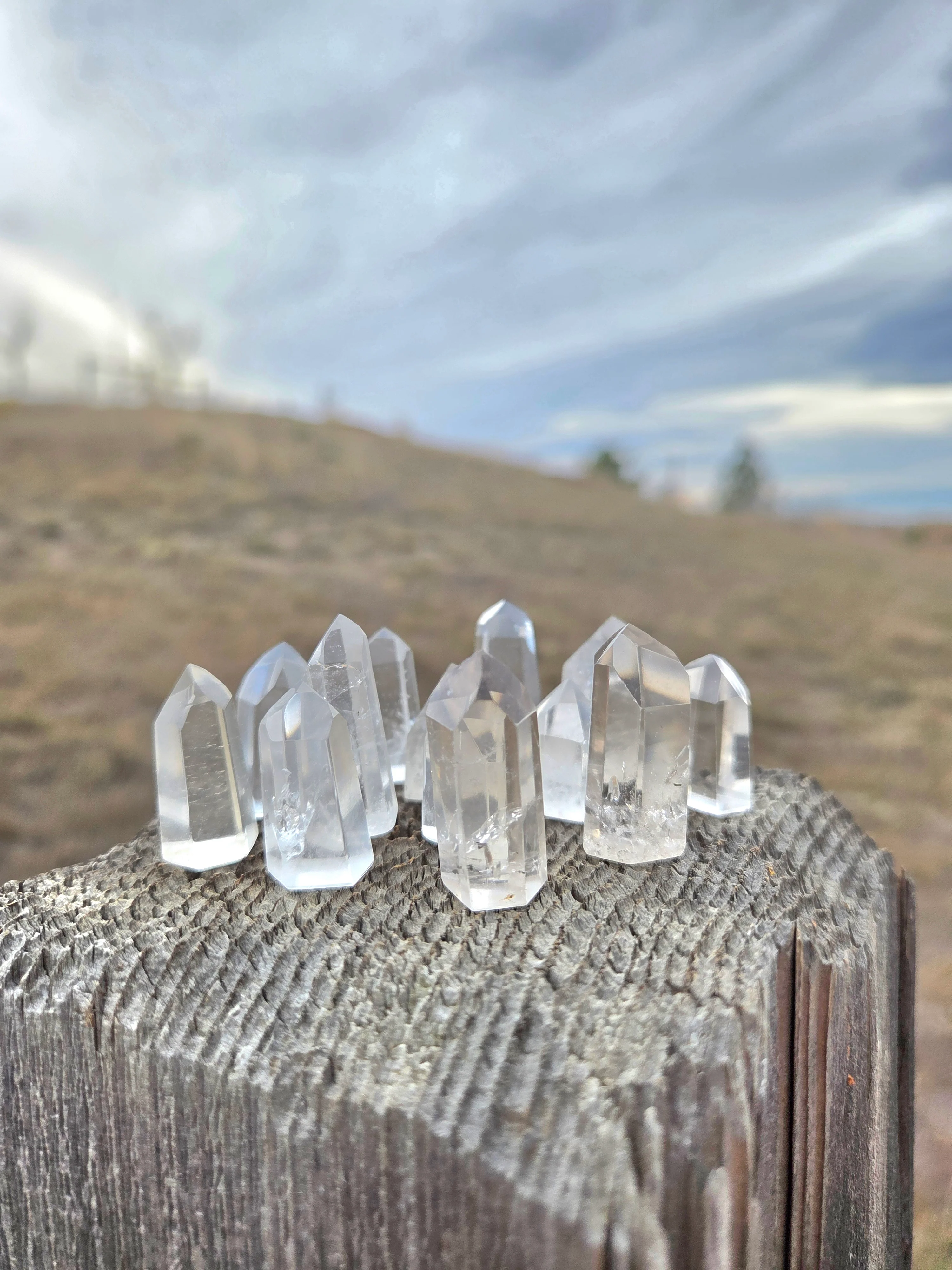 Clear Quartz Towers (Grade A to Exquisite) - Size A - Image 10