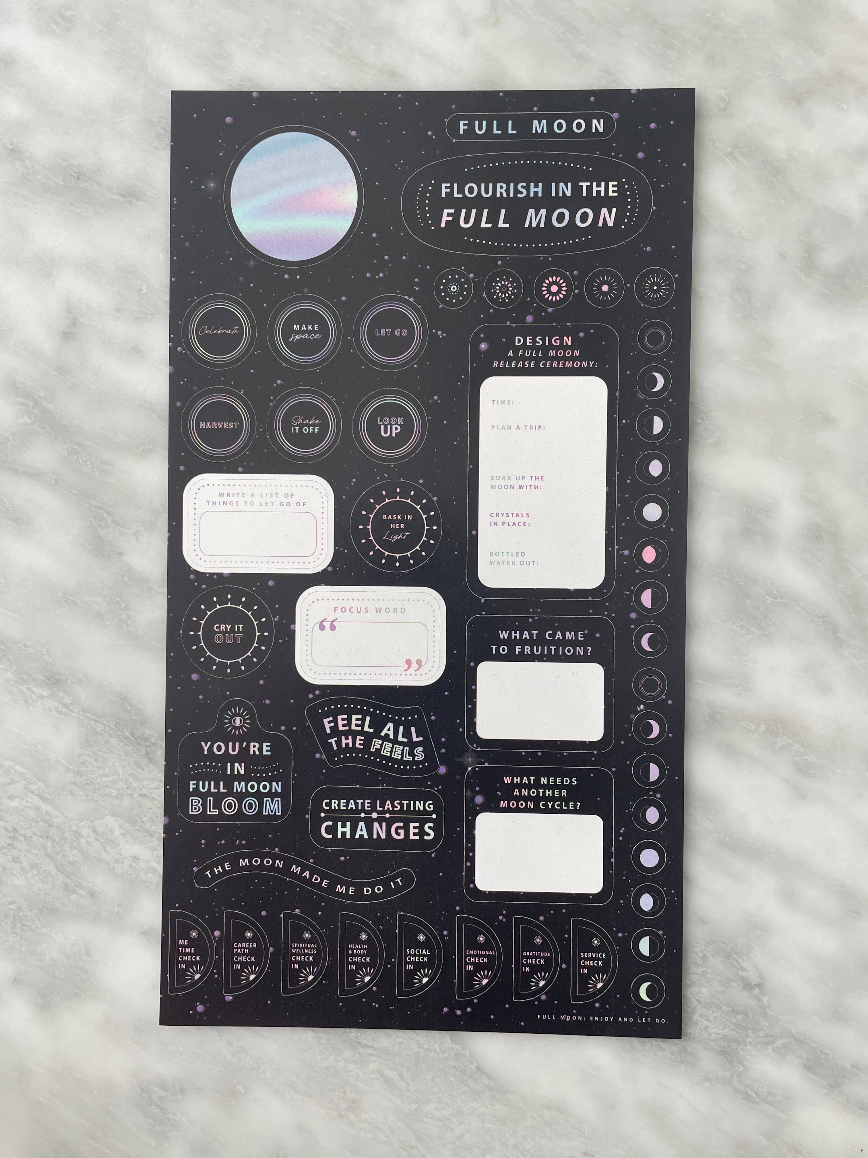 Planning with the Moon Sticker Set - Image 4